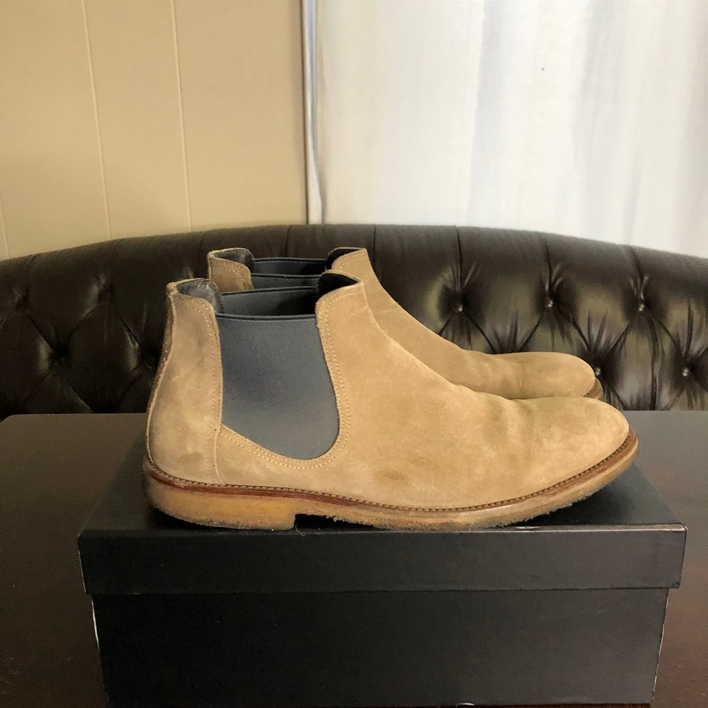 To Boot New York Men's Sullivan Suede Chelsea Boot